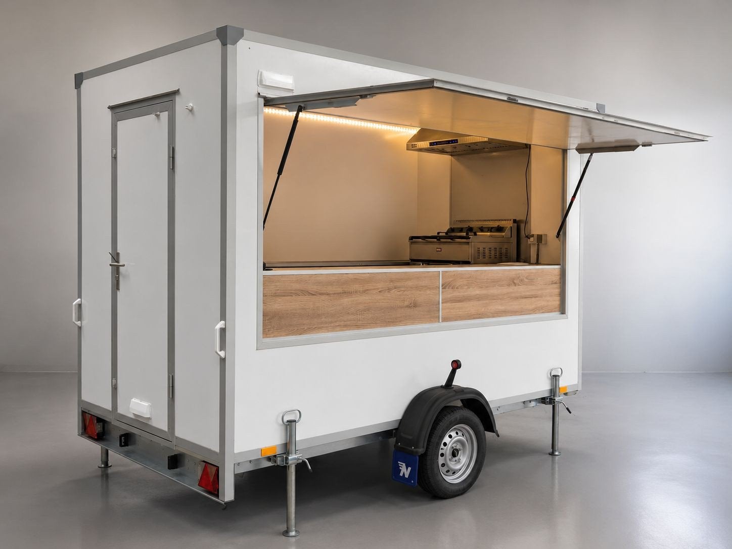 Nieuwe complete snackwagen / Foodtruck, Ophalen of Verzenden