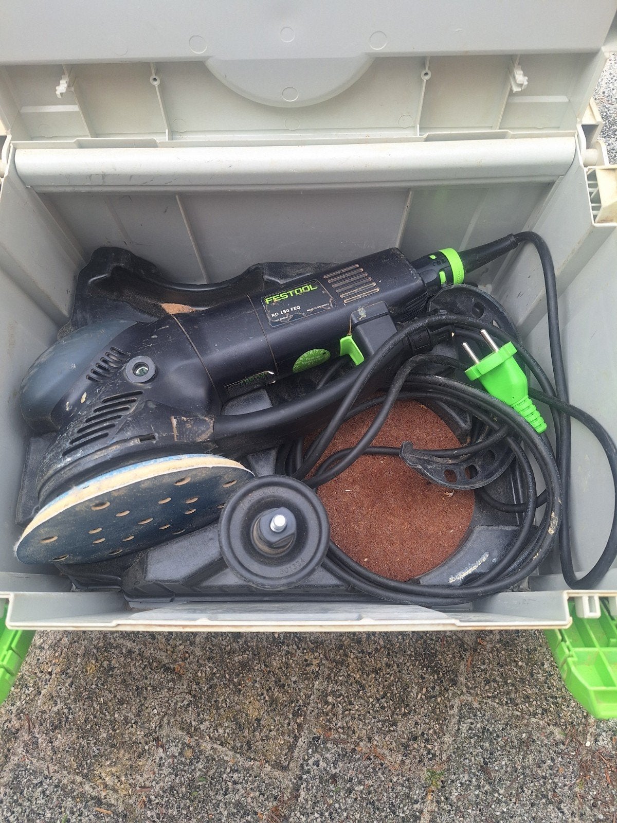 festool rotex, Ophalen, 1200 watt of meer, Excentrische schuurmachine