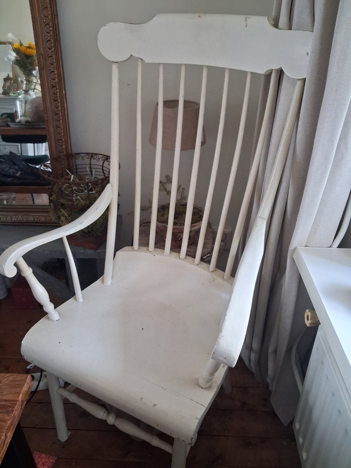 Gratis Antieke stoel, Antiek en Kunst, Antiek | Meubels | Stoelen en Banken, Ophalen
