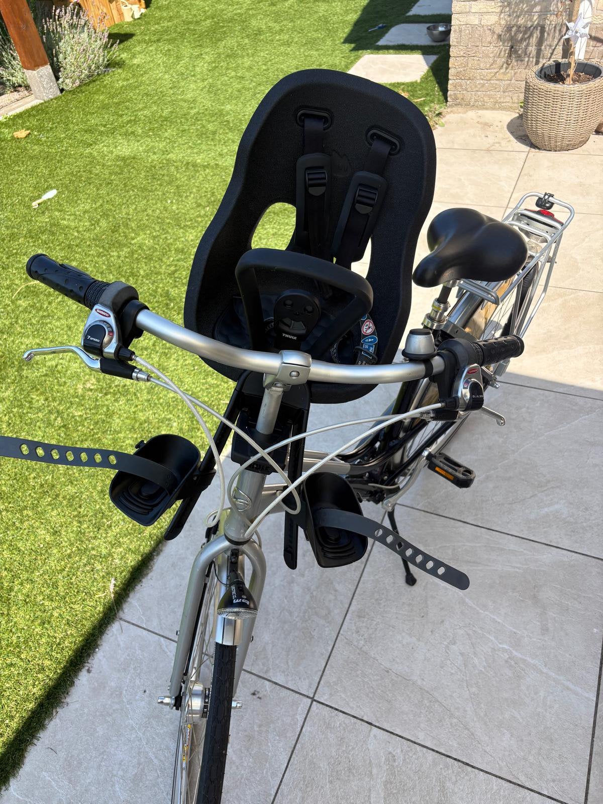 Thule Yepp Nexxt 2 Mini, Ophalen, Gebruikt, Voetsteuntjes