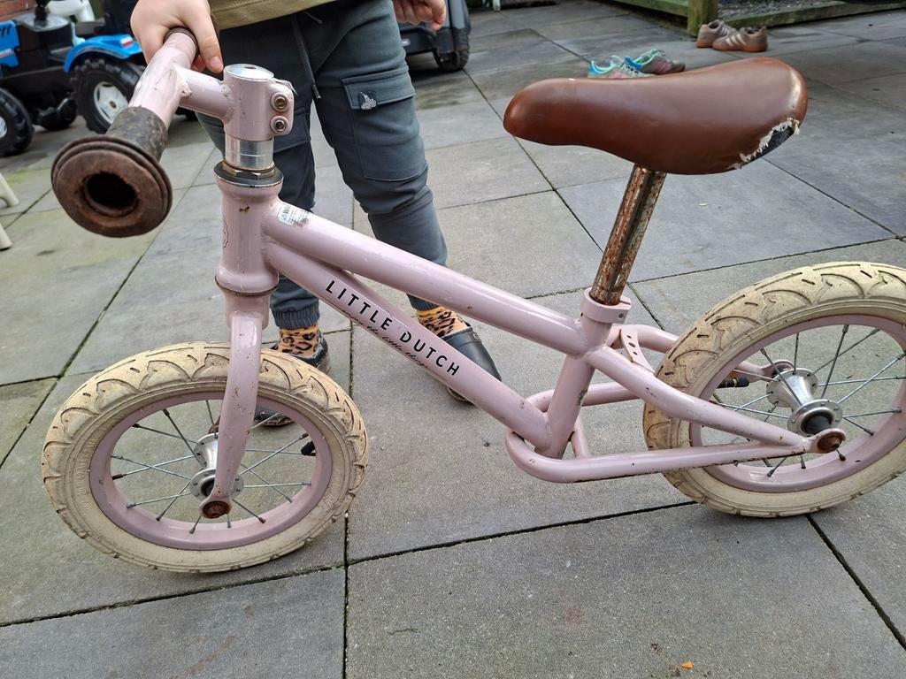 Loopfiets little dutch 15 euro!, Fietsen en Brommers, Fietsen | Kinderfietsjes, Ophalen, Gebruikt, Minder dan 16 inch, Little dutch