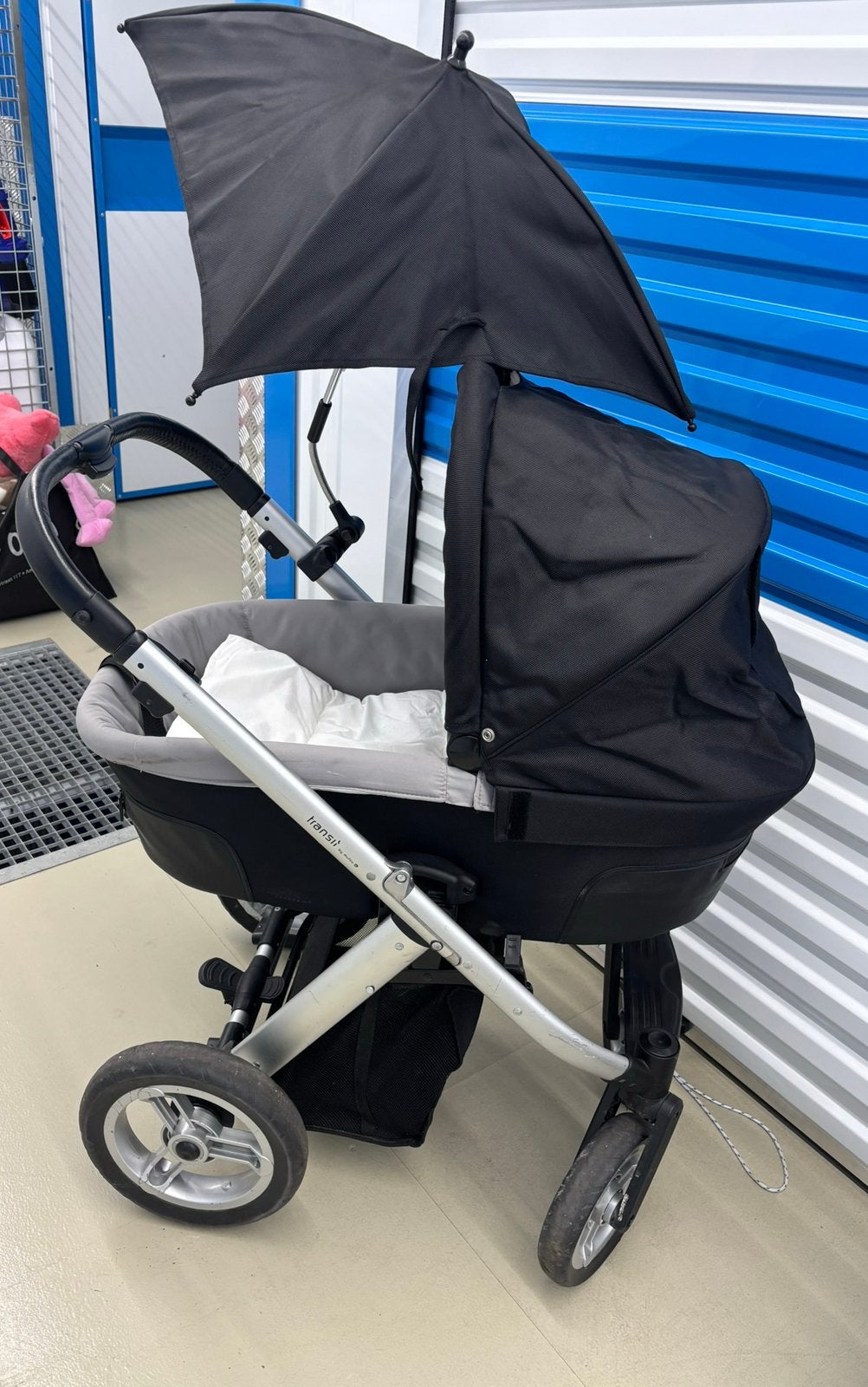 Nette Kinderwagen met parasol, Gebruikt, Met reiswieg, Ophalen, Kinderwagen