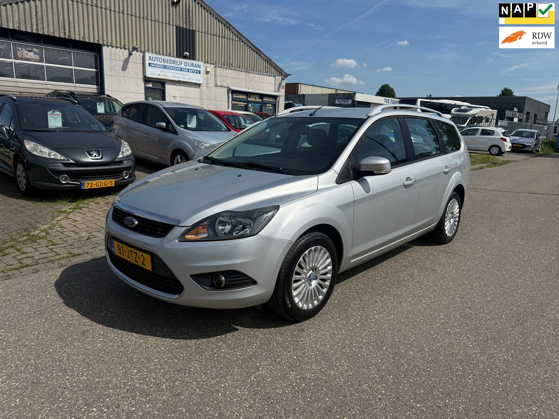 Ford Focus Wagon 1.8 Limited Bj:2009 NAP!, Euro 5, 125 pk, Gebruikt, 4 cilinders