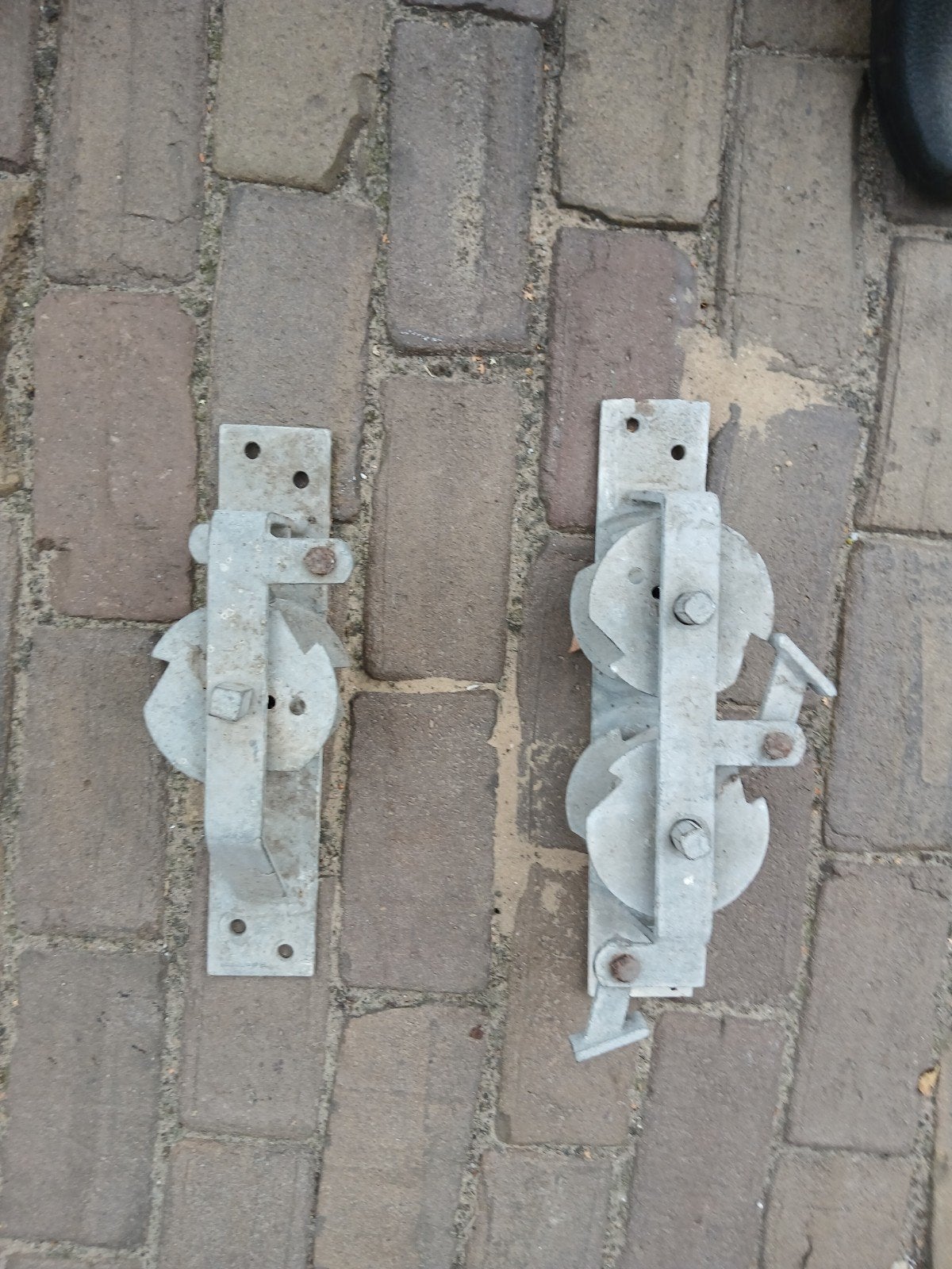 Set van 2 gegalvaniseerde draadspanners, Ophalen of Verzenden, Zo goed als nieuw