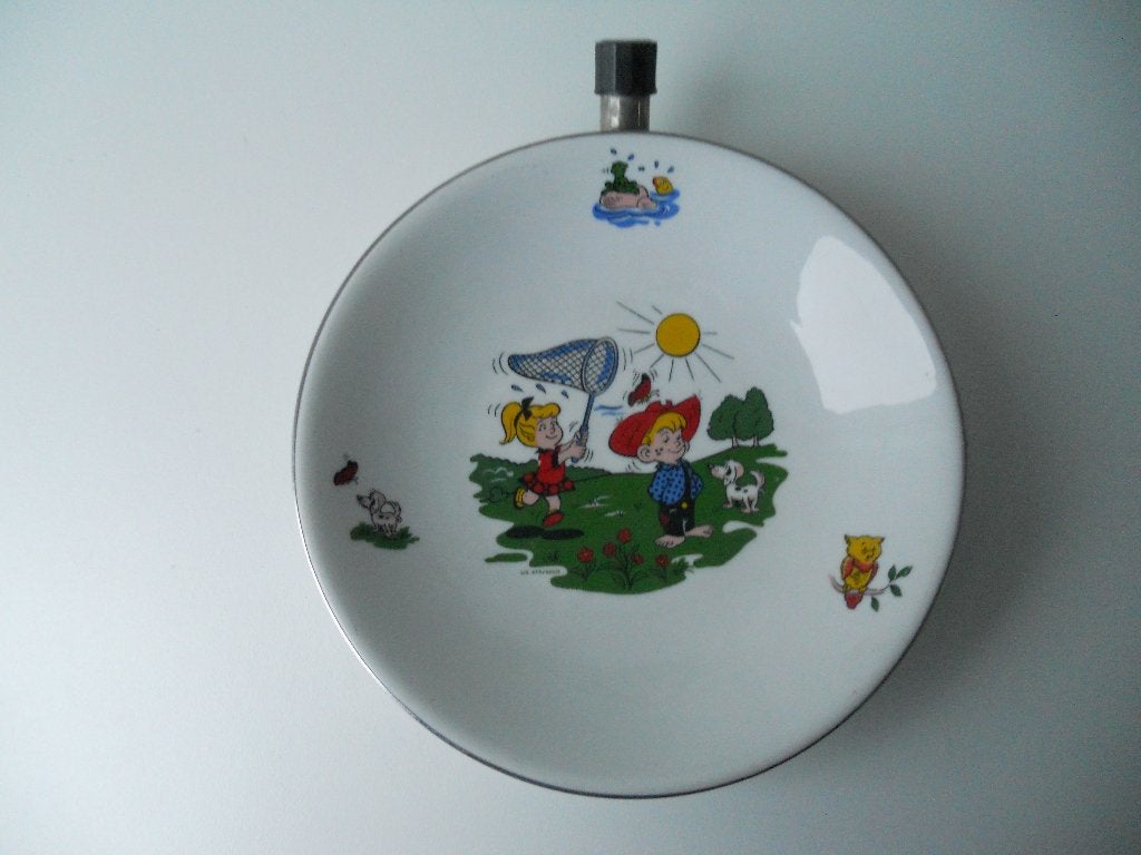 Oud warmwater bordje, Ophalen of Verzenden