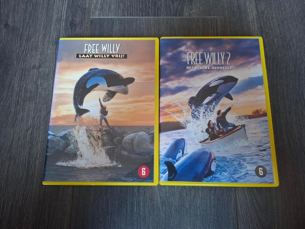 Free Willy 1+2 (Jason James Richter), Alle leeftijden, Ophalen of Verzenden, Zo goed als nieuw
