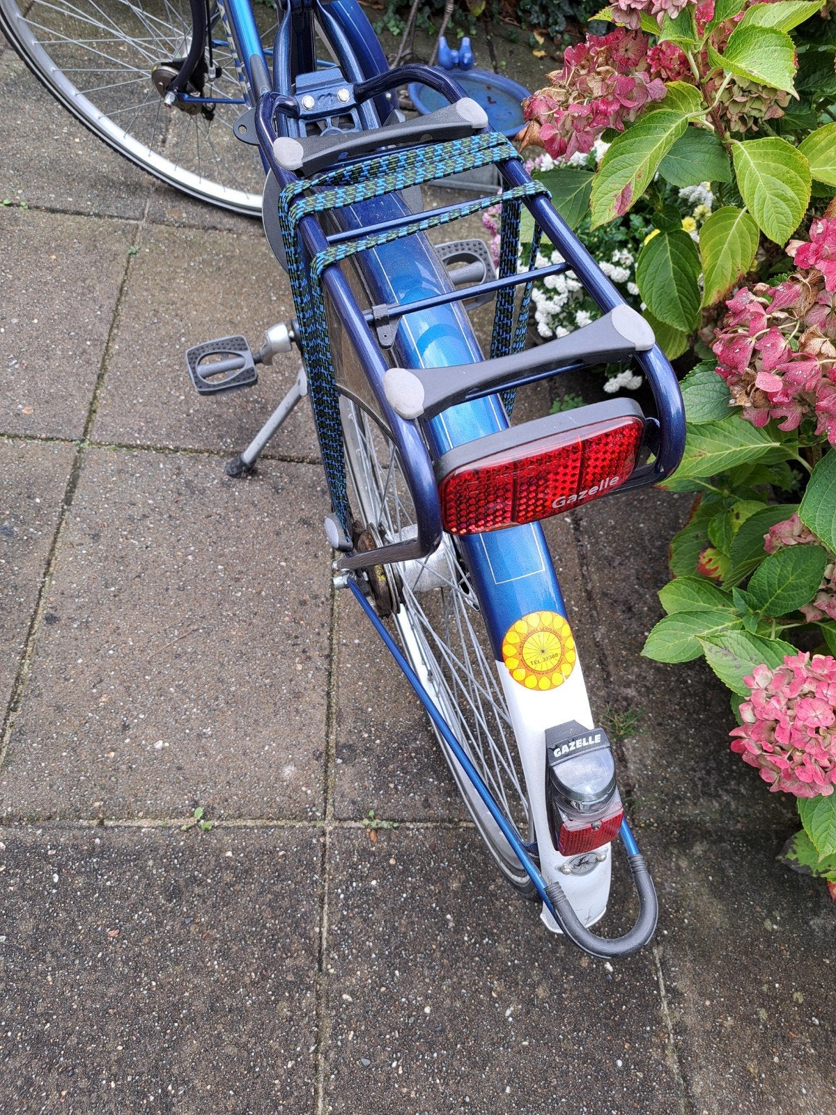 Gazelle Free |  Damesfiets | Blauw, 47 tot 50 cm, Ophalen, Gebruikt, Gazelle