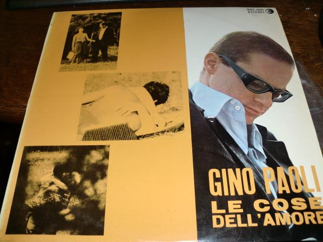 Gino Paoli ‎Le Cose Dell'Amore  Ricordi ‎LP  Italy  1962, Ophalen of Verzenden, 1960 - 1969, Gebruikt, 12 inch