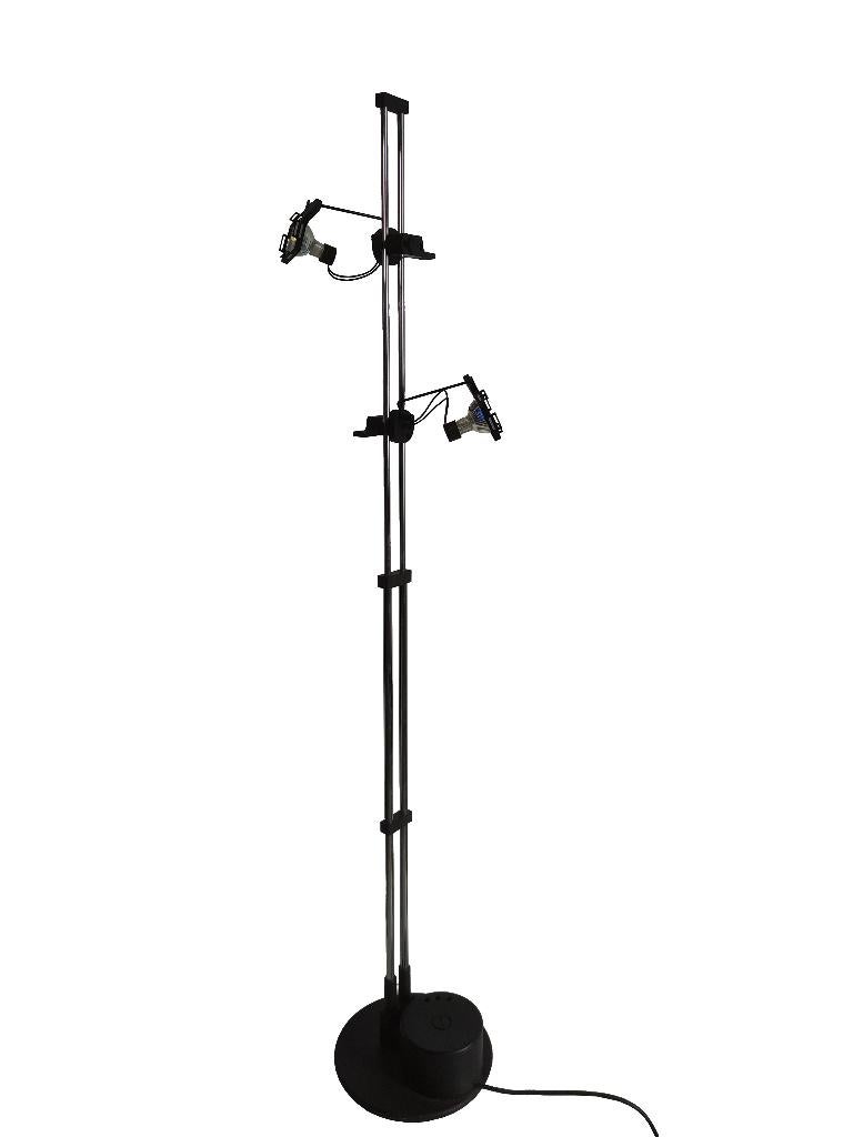 Schitterende vintage post moderne Martinelli Luce vloerlamp, Ophalen, Gebruikt, Glas, 150 tot 200 cm
