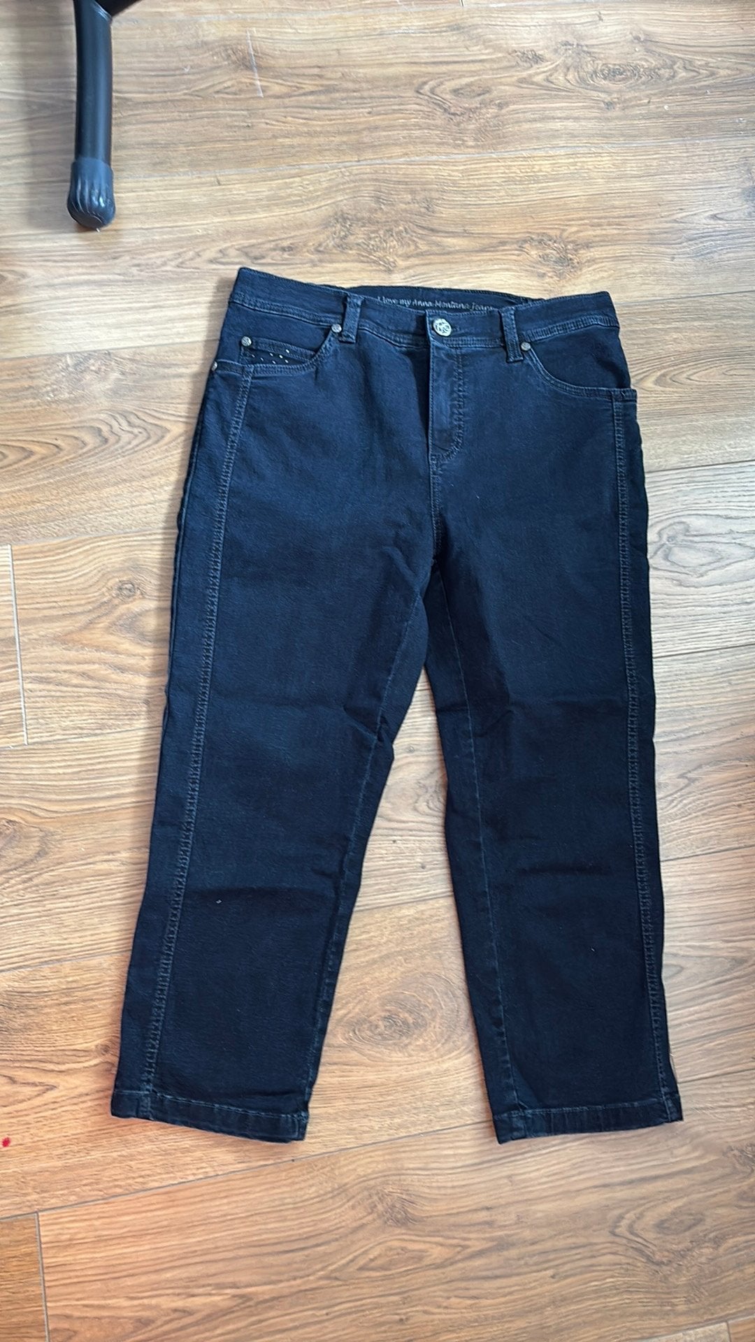 Spijkerbroek Anna Montana, Ophalen of Verzenden, Nieuw, Blauw, W30 - W32 (confectie 38/40)