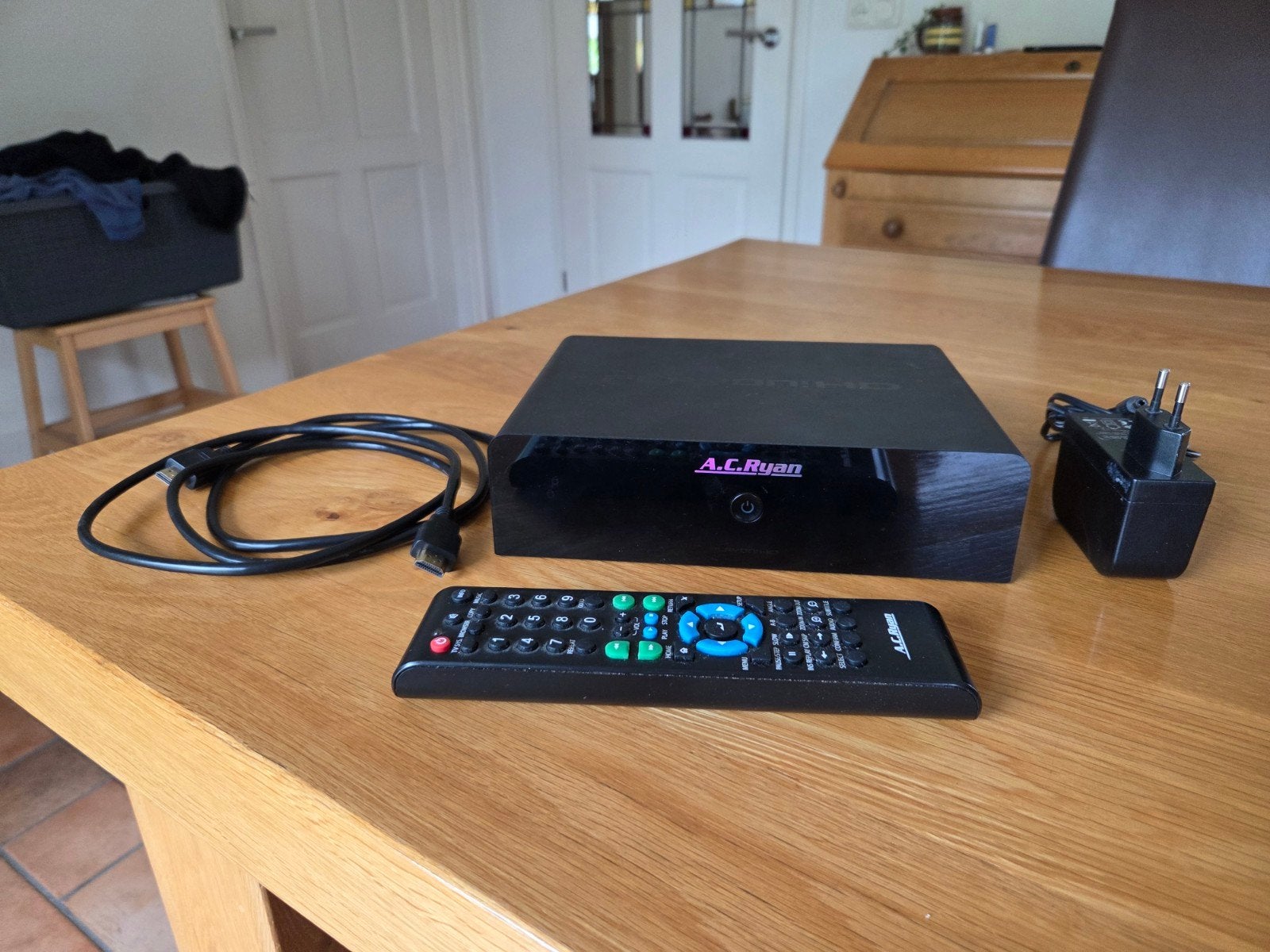 AC Ryan Playon! mediaspeler + afstandsbediening + HDMI kabel, Ophalen of Verzenden, Gebruikt, HDMI, Zonder harde schijf