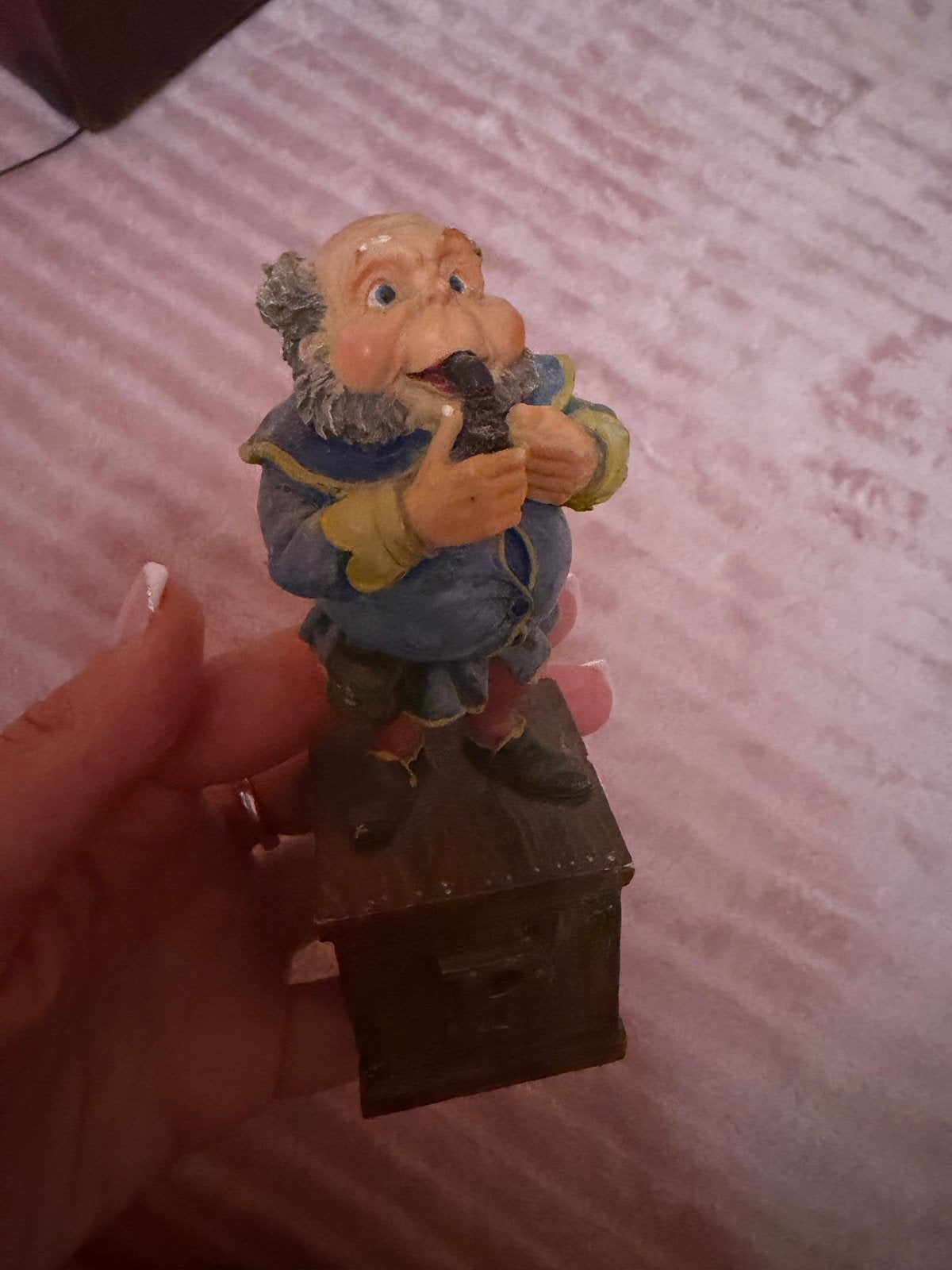 Laaf beeldje 'De Pijproker' - De Efteling Collectie, Ophalen of Verzenden, Zo goed als nieuw, Laaf