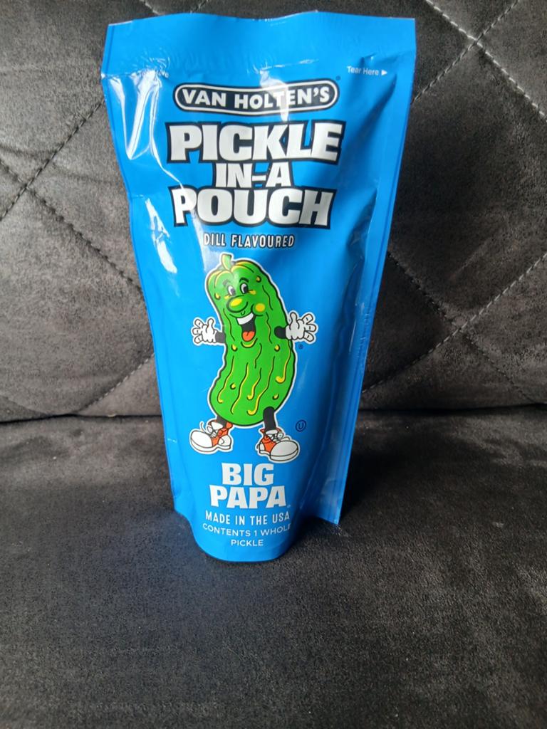 Pickle in a pouch, Ophalen, Nieuw