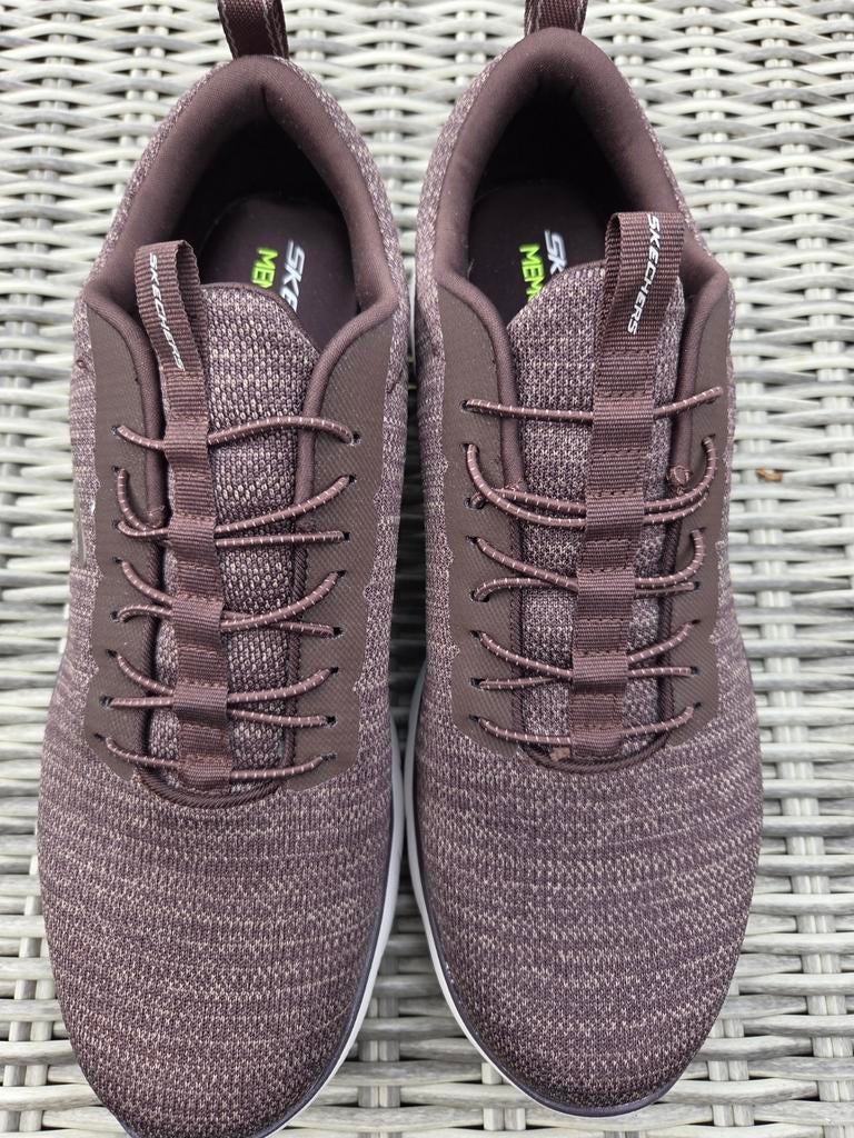 Skechers Memory Foam Sneakers Maat 45, Ophalen, Bruin, Sneakers of Gympen, Skechers