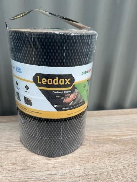 0269. Leadax loodvervanger 25cm x 6mtr. kleur: zwart, Hobby en Vrije tijd, Overige Hobby en Vrije tijd, Nieuw, Ophalen