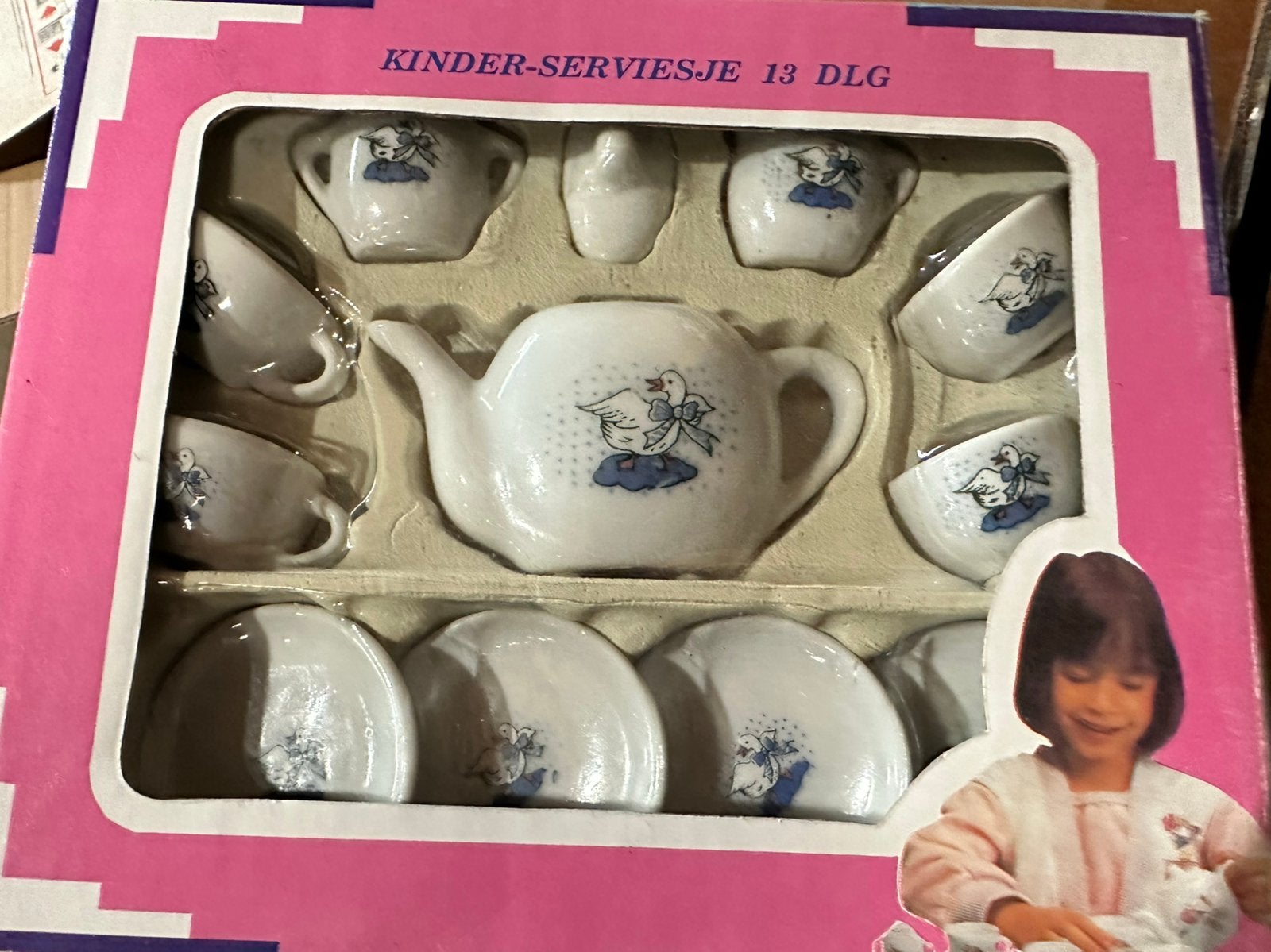 Kinderservies, Ophalen of Verzenden, Zo goed als nieuw, Jongen of Meisje