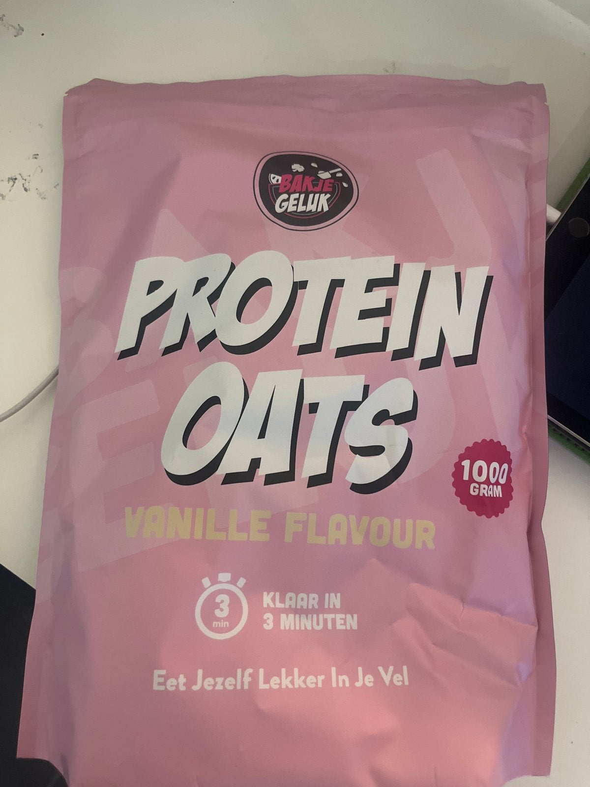 Protein oats bakje geluk, Ophalen of Verzenden, Nieuw, Poeder of Drank