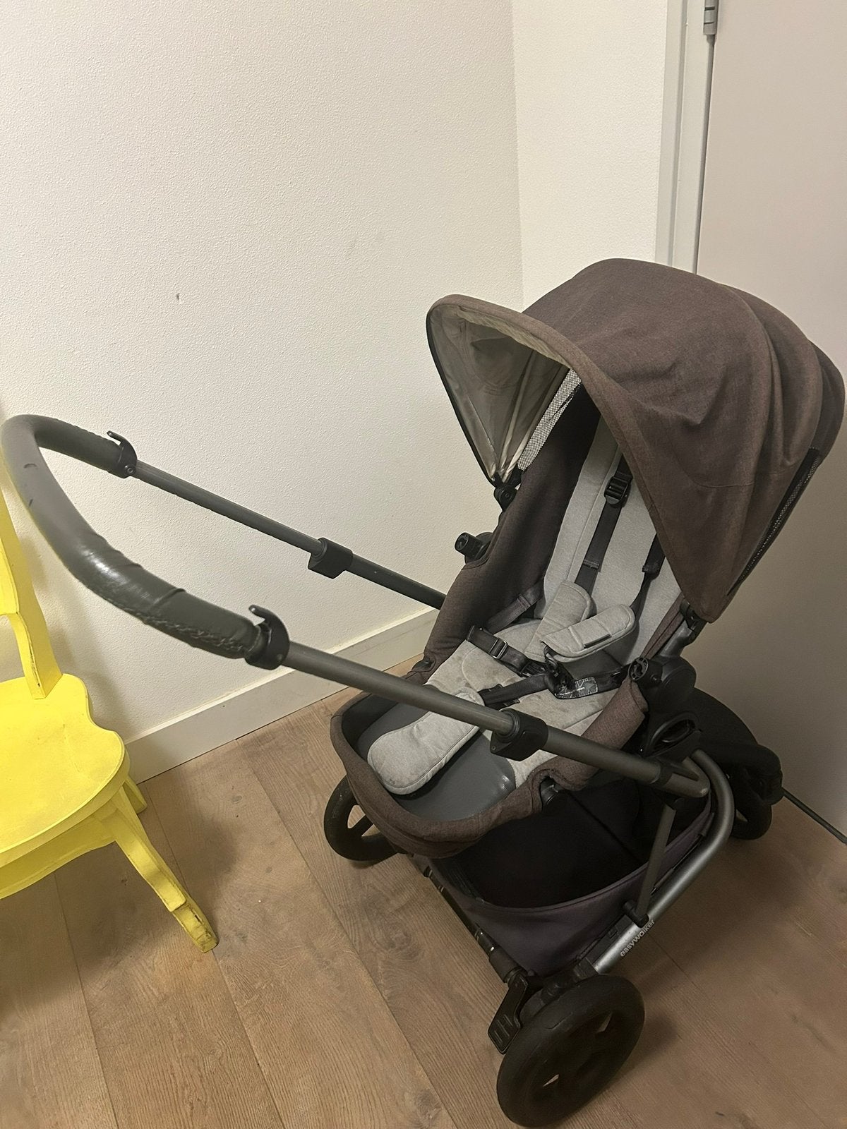 Easywalker kinderwagen, Gebruikt, Verstelbare duwstang, Ophalen, Kinderwagen