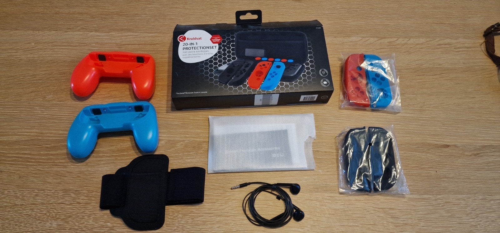 Nintendo Switch accessoires set beschermset, Spelcomputers en Games, Ophalen of Verzenden, Nieuw, Zonder controller, Switch Original