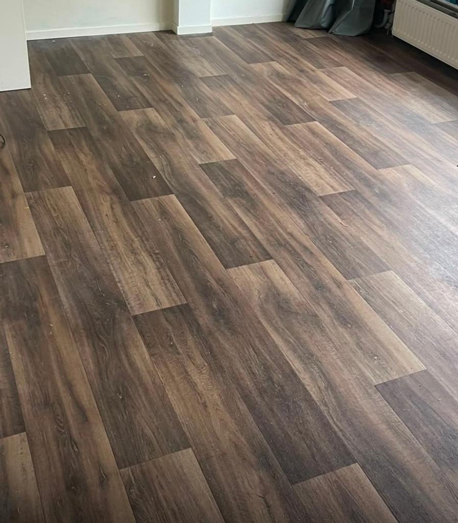 Restant vloer vinyl/ zeil, Overige materialen, 30 cm of meer, Gebruikt, 50 tot 150 cm