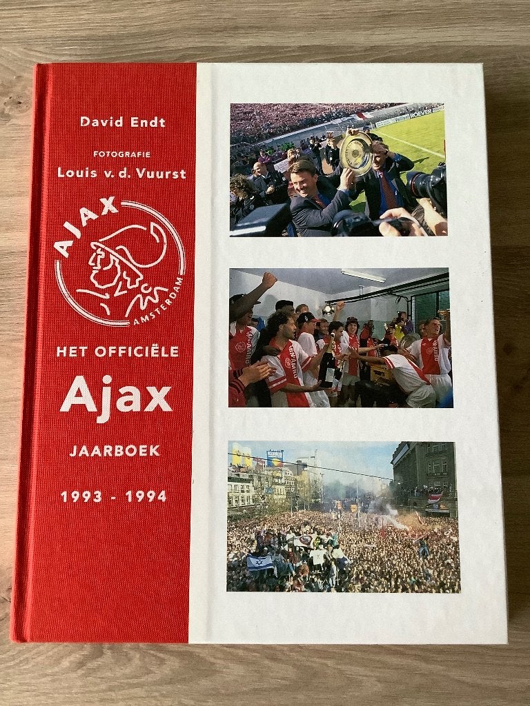 Ajax Jaarboek 1993-1994, Ophalen of Verzenden, Zo goed als nieuw, Ajax Amsterdam, Balsport