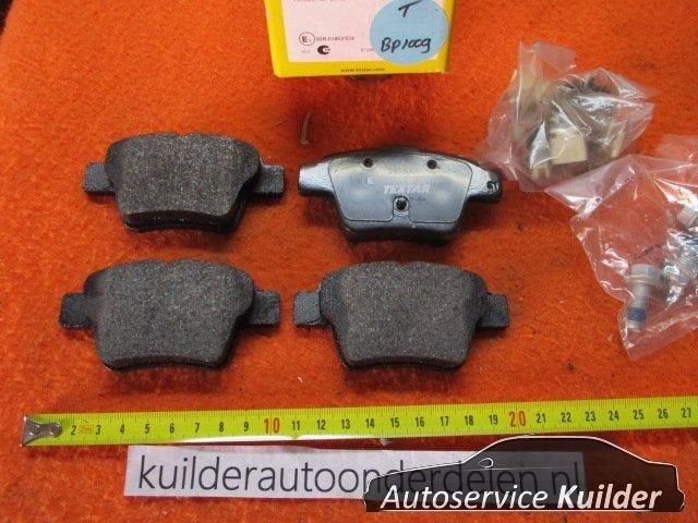 Remblokken achter Citroen C4 P207 P307 BP1009 Textar 2415001, Auto-onderdelen, Citroën, -, -, Nieuw