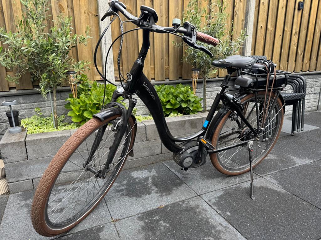 Te koop e-bike bluelabel, Fietsen en Brommers, Elektrische fietsen, Ophalen of Verzenden, Gebruikt, Overige merken