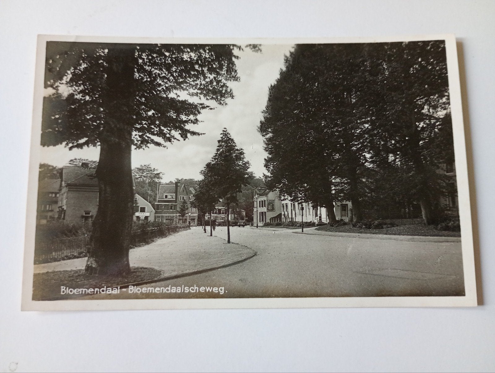 Bloemendaal Bloemendaalscheweg, Verzamelen, Ansichtkaarten | Nederland, Ophalen of Verzenden, 1920 tot 1940, Ongelopen, Noord-Holland
