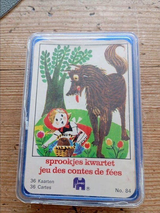 Vintage kwartet Sprookjes 1970, Antiek en Kunst, Ophalen of Verzenden