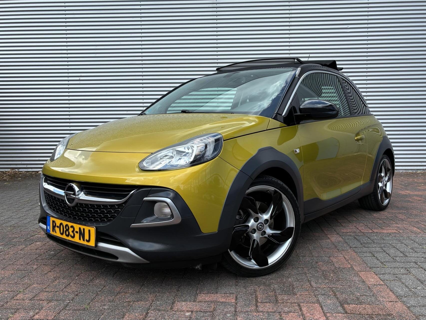 Opel ADAM 1.0 Turbo Rocks Cabrio Cruise Led Navi Pdc Leer 16, Voorwielaandrijving, ADAM, 1041 kg, 4 stoelen
