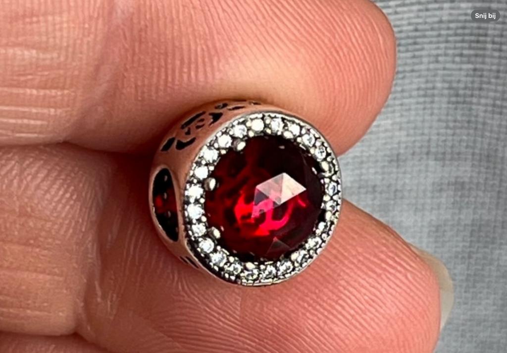 Pandora Disney Bedel  Bella, Sieraden, Tassen en Uiterlijk, Bedels, Verzenden, Zo goed als nieuw, Zilver, Pandora