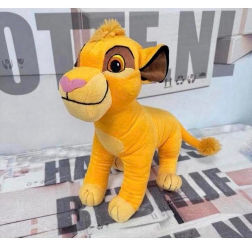 Nieuw XL 45cm Disney the Lion King knuffel plush Simba pluch, Knuffel, Leeuwenkoning of Jungle Boek, Nieuw, Ophalen of Verzenden