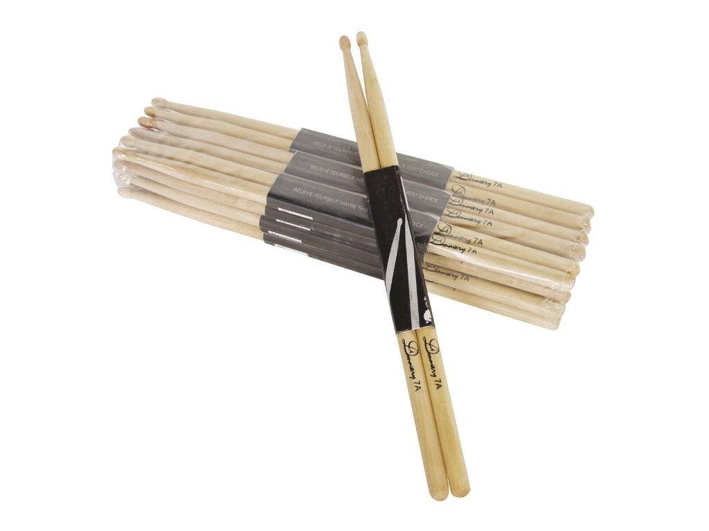 DIMAVERY DDS-7A Drumsticks, maple, Muziek en Instrumenten, ., Drums of Percussie, Nieuw, Ophalen of Verzenden