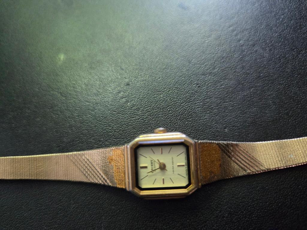 Vintage Orient Dameshorloge Goudkleurig - Werkt Perfect, Ophalen of Verzenden, Gebruikt, Overige typen