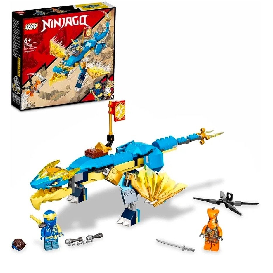 LEGO Ninjago 71760 Jay's Thunder Dragon EVO, Ophalen of Verzenden, Nieuw, Overige merken