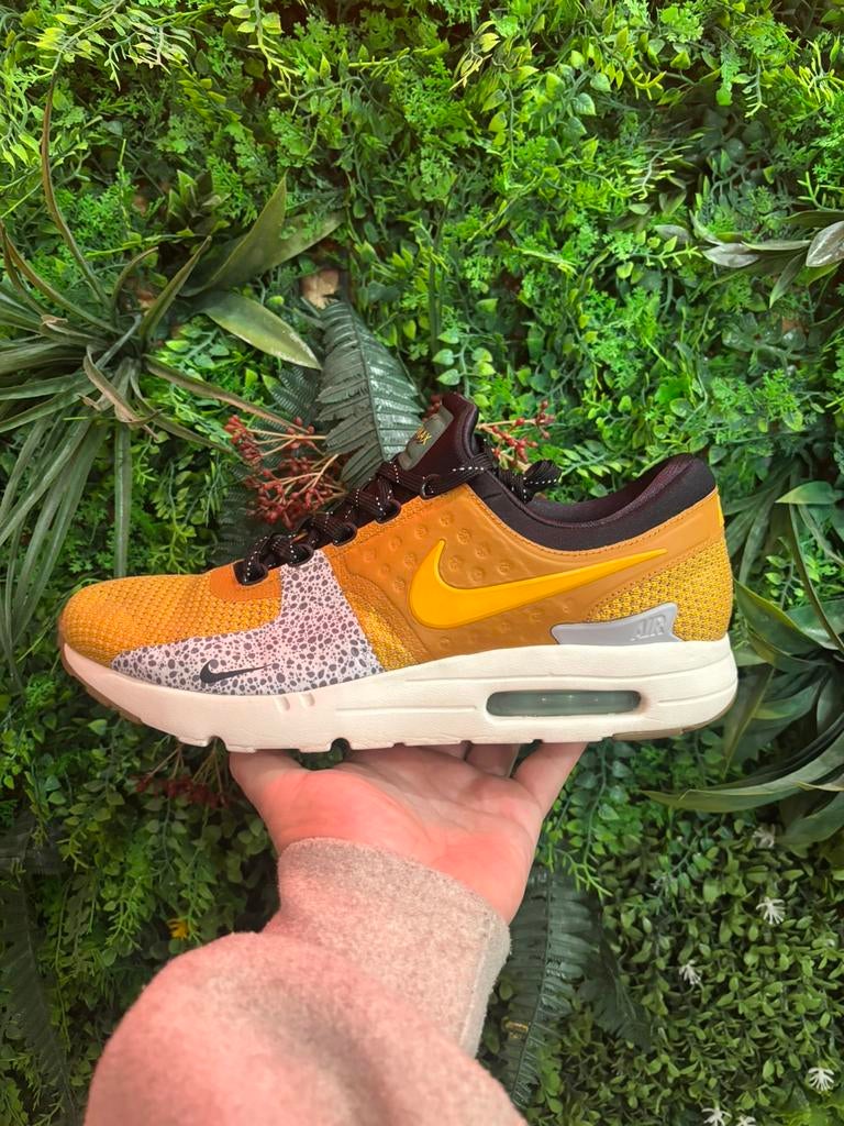 Nike Air Max 1 Zero Atmos ID Safari - Maat 44,5, Kleding | Heren, Schoenen, Overige kleuren, Ophalen of Verzenden, Sneakers of Gympen
