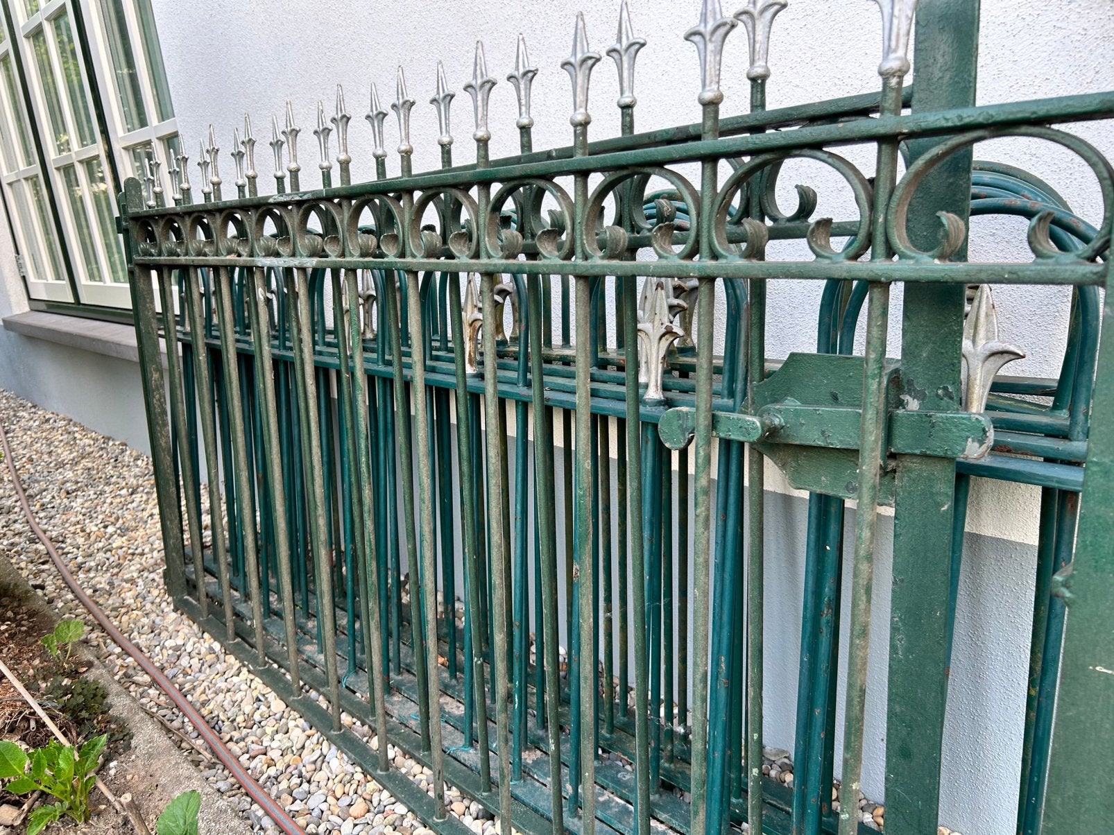 Sierhek, Ophalen, Met poort, Gebruikt, Sierhekwerk