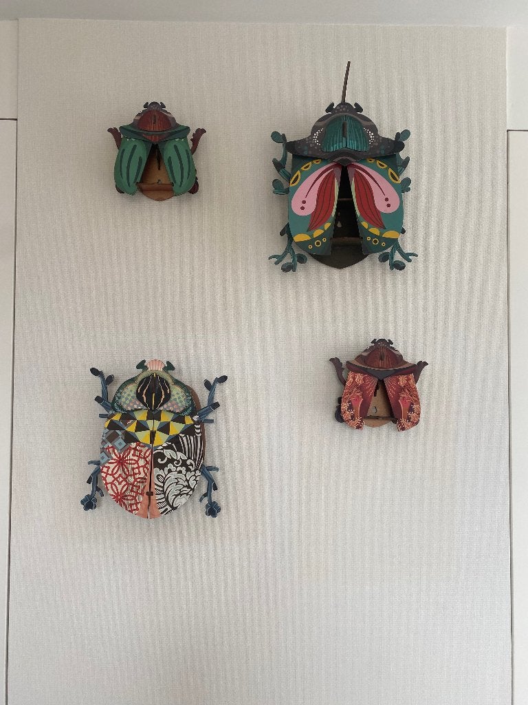 Houten Kevers interieur, Wandhanger, Hout, Ophalen of Verzenden, Zo goed als nieuw