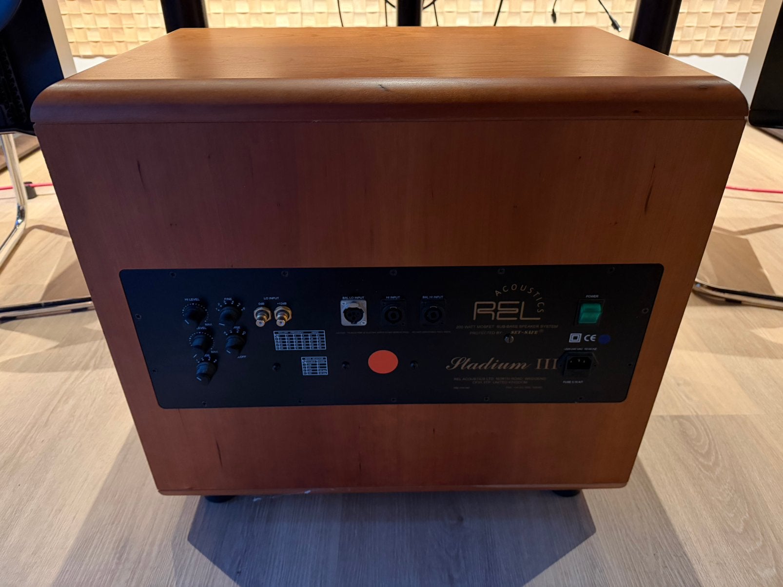 Rel Stadium 3 - prima staat, Subwoofer, Zo goed als nieuw, Sub 1, Info@rel.co.uk