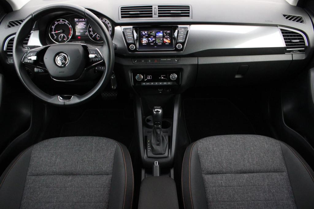 Skoda Fabia 1.0 TSI 1 Jaar GARANTIE I ACC I CARPLAY I LED I, Voorwielaandrijving, Stof, Gebruikt, 95 pk