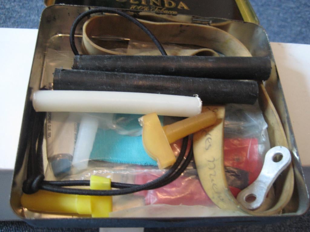 diverse oude tent accessoires, Verzenden, Gebruikt