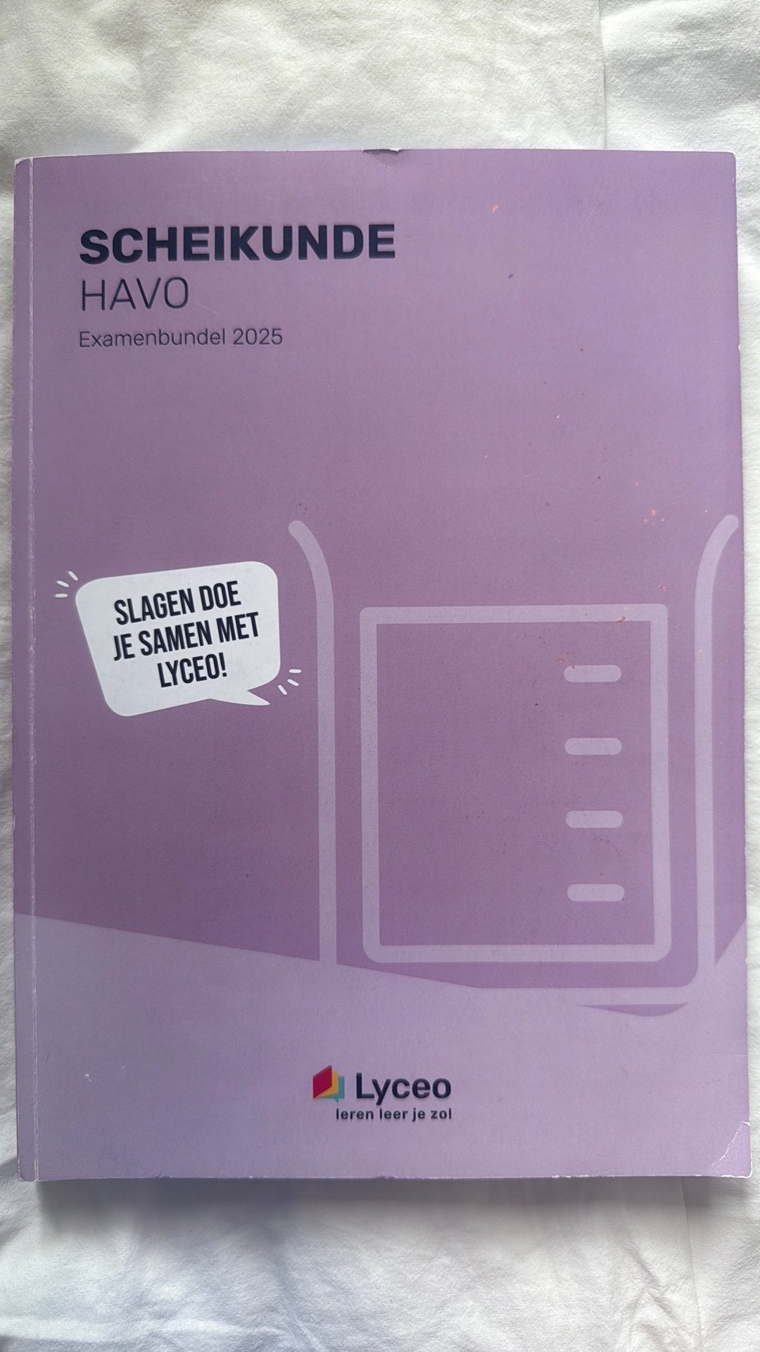 Examenbundel havo scheikunde lyceo, Boeken, Ophalen of Verzenden, Zo goed als nieuw, HAVO, Scheikunde