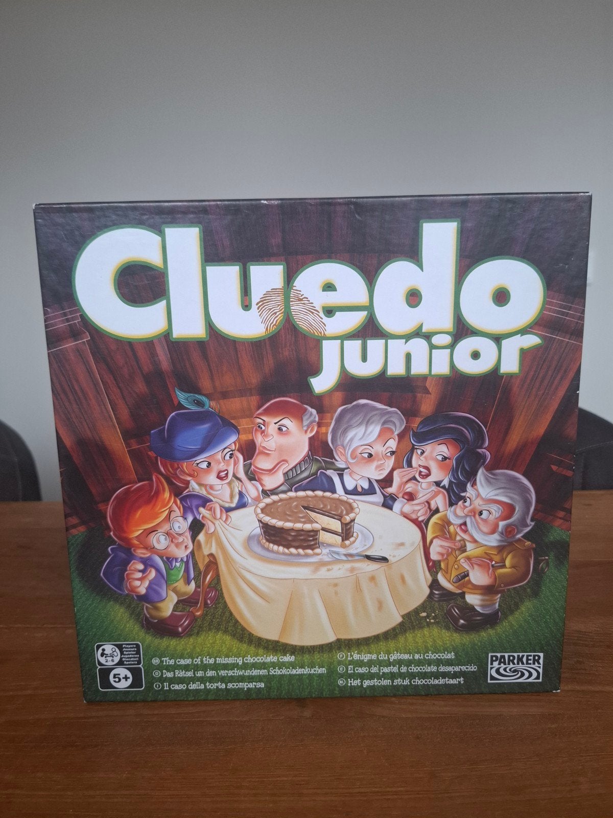 Cluedo Junior bordspel - Compleet en in goede staat, Een of twee spelers, Ophalen of Verzenden, Zo goed als nieuw, Parker