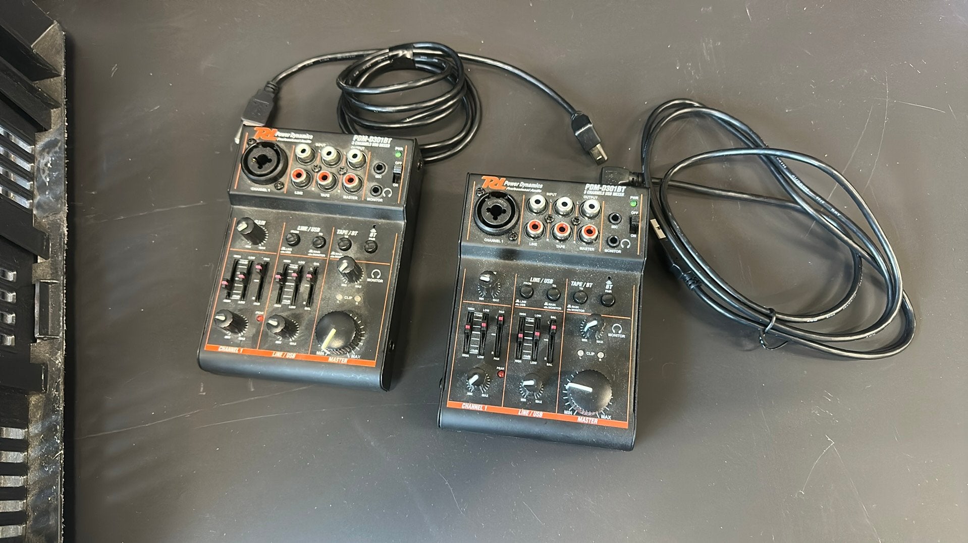 Klein Mengpaneel met Bluetooth, Muziek en Instrumenten, Ophalen of Verzenden, Zo goed als nieuw, Minder dan 5 kanalen, Microfooningang