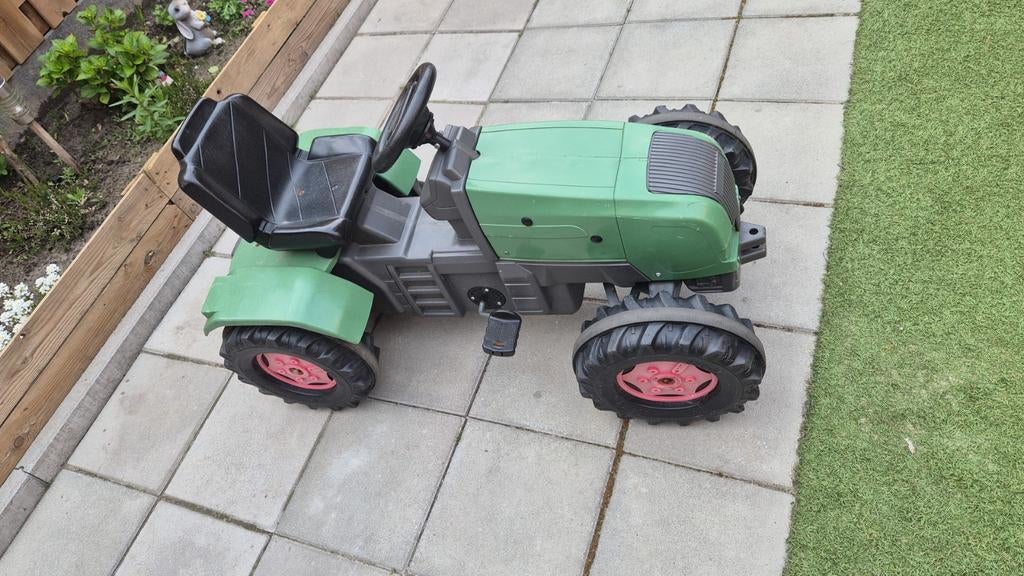 Fendt trapauto tractor voor kinderen, Ophalen of Verzenden, Gebruikt, Trapvoertuig