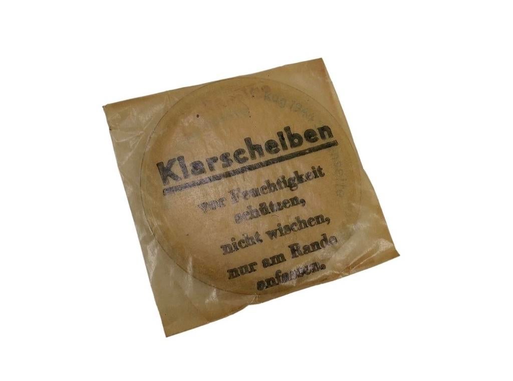 Originele Duitse Klarscheiben Gasmasker Lenzen WO2, Verzamelen, Militaria | Tweede Wereldoorlog, Ophalen of Verzenden, Landmacht