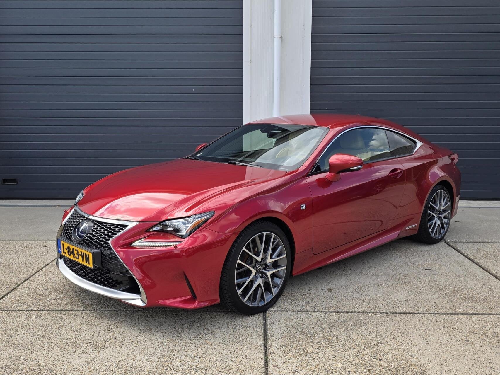 Lexus RC 300h F SPORT, Auto's, Gebruikt, 4 stoelen, Leder, Bedrijf