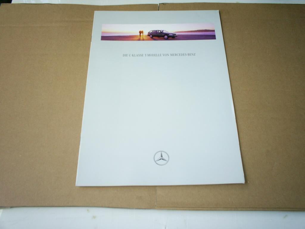 Mercedes De C Klasse T Modelle von MB 2 / 1996 16 pag., Verzenden, Zo goed als nieuw, Mercedes