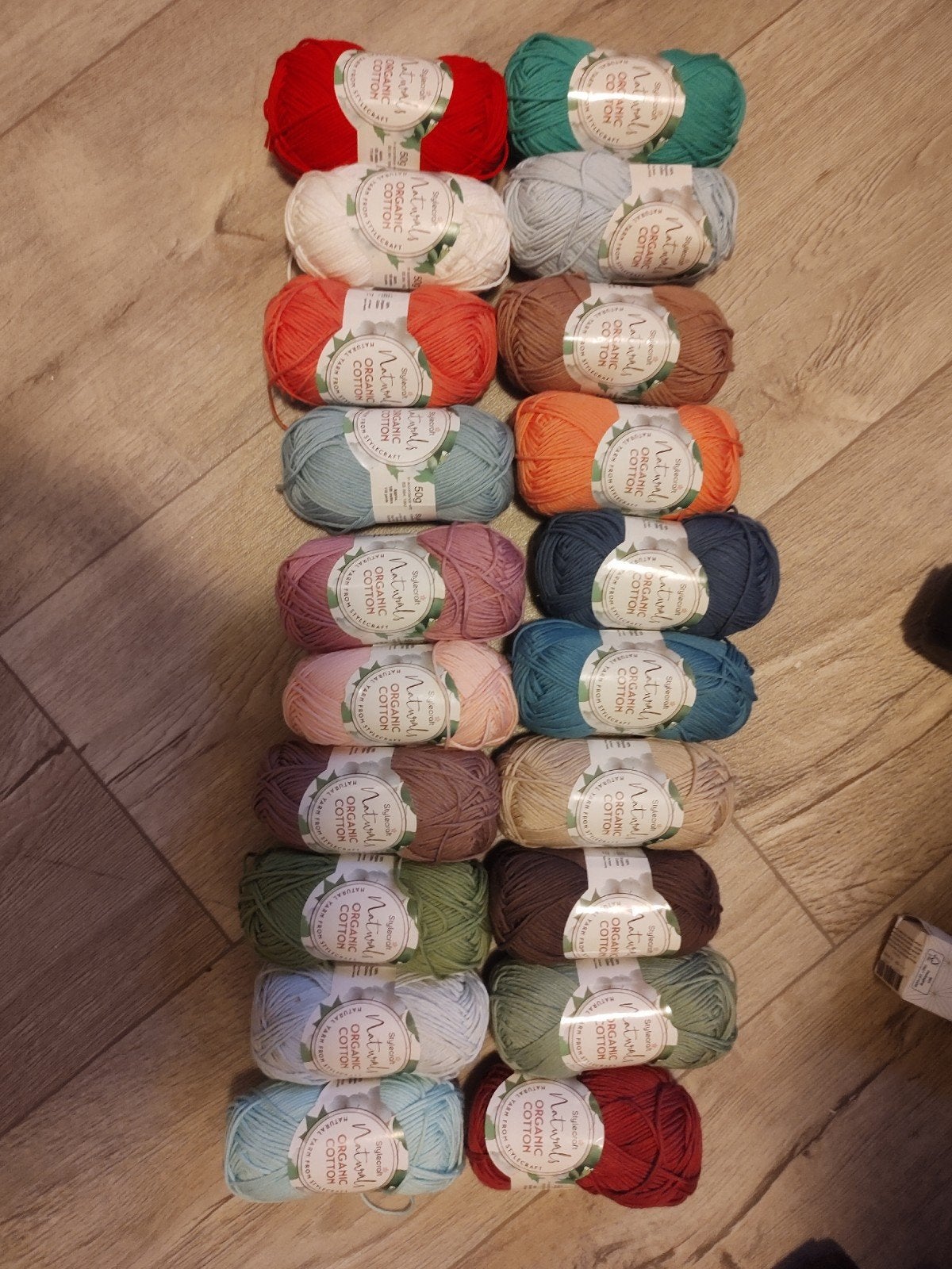 Pakketje Stylecraft Naturals Organic cotton, Ophalen of Verzenden, Nieuw, Breien of Haken, Wol of Garen