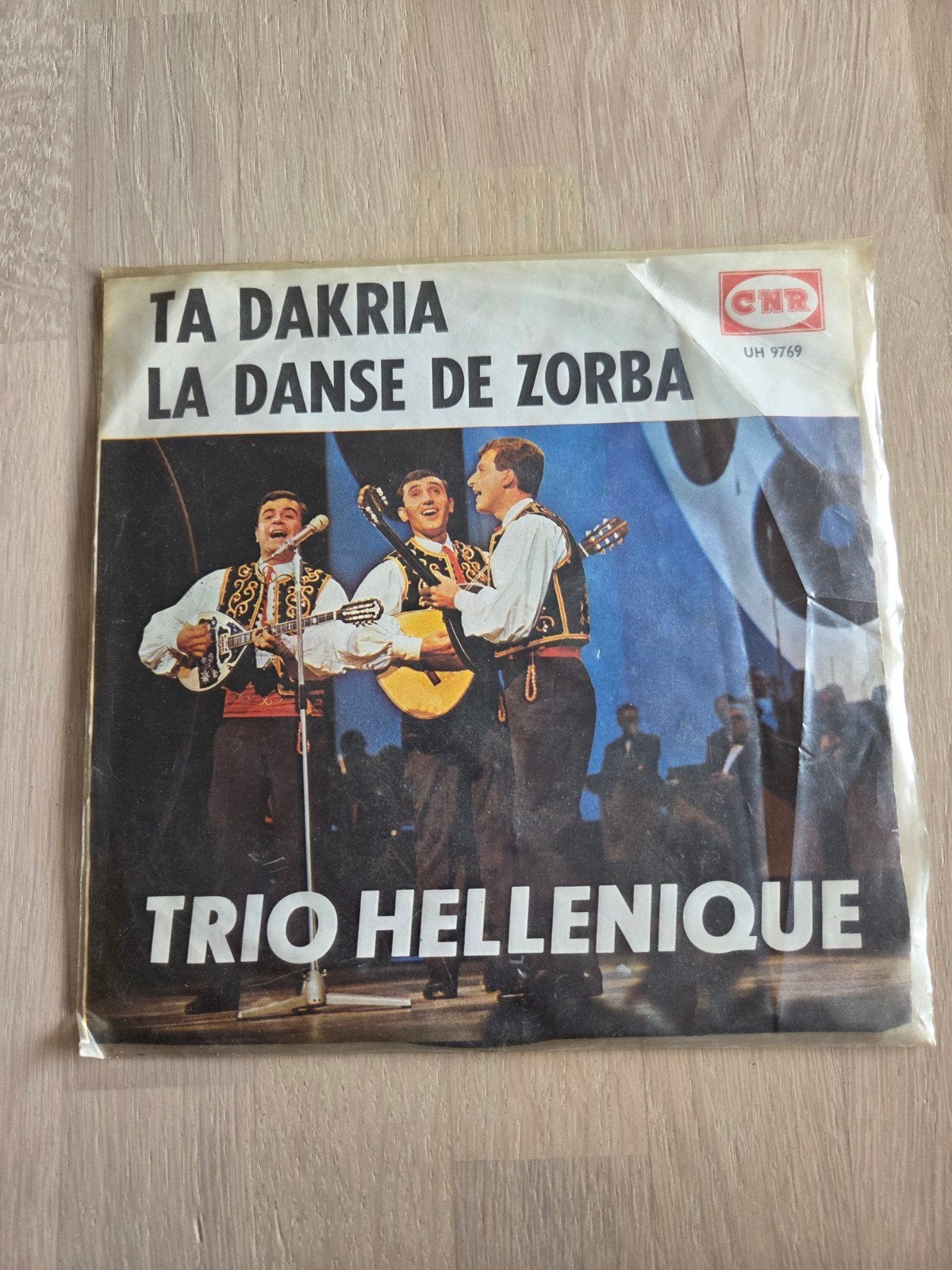 Trio Hellenique - Ta Dakria / La Danse de Zorba (EP), Gebruikt, Ophalen of Verzenden, EP, Traditioneel en Volksmuziek
